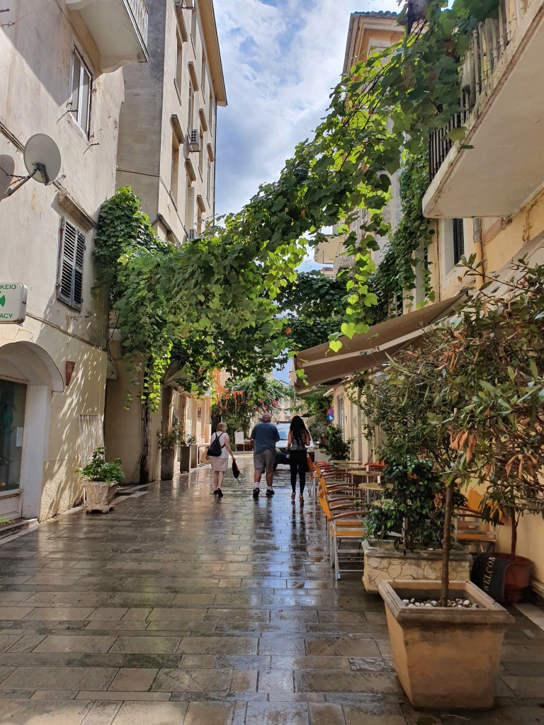 A street in Corfu Town