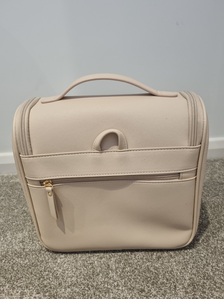 Stackers Hanging Wash Bag in Blush Pink