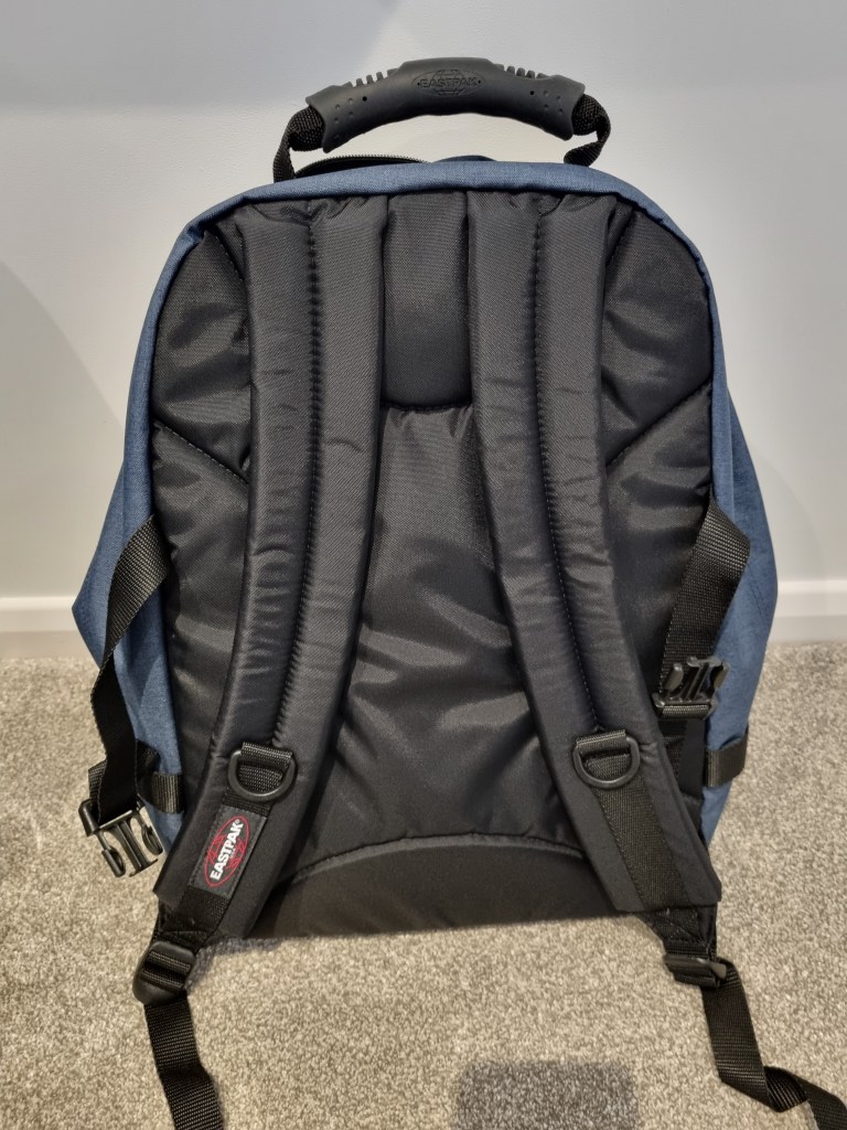 Eastpak backpack in triple denim