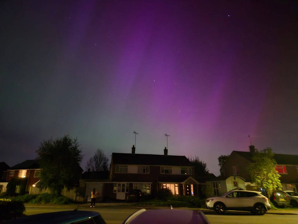 Northern lights in the UK