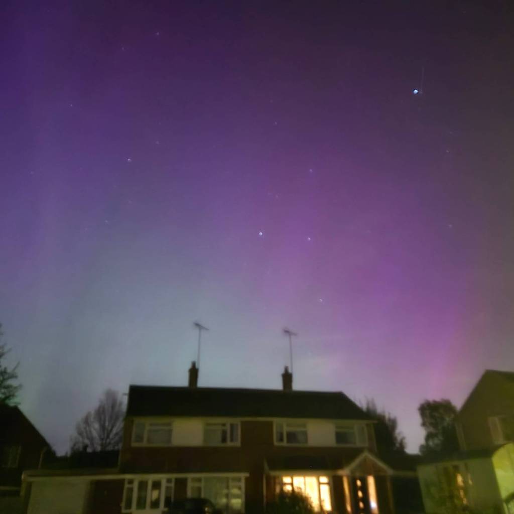 Northern lights in the UK