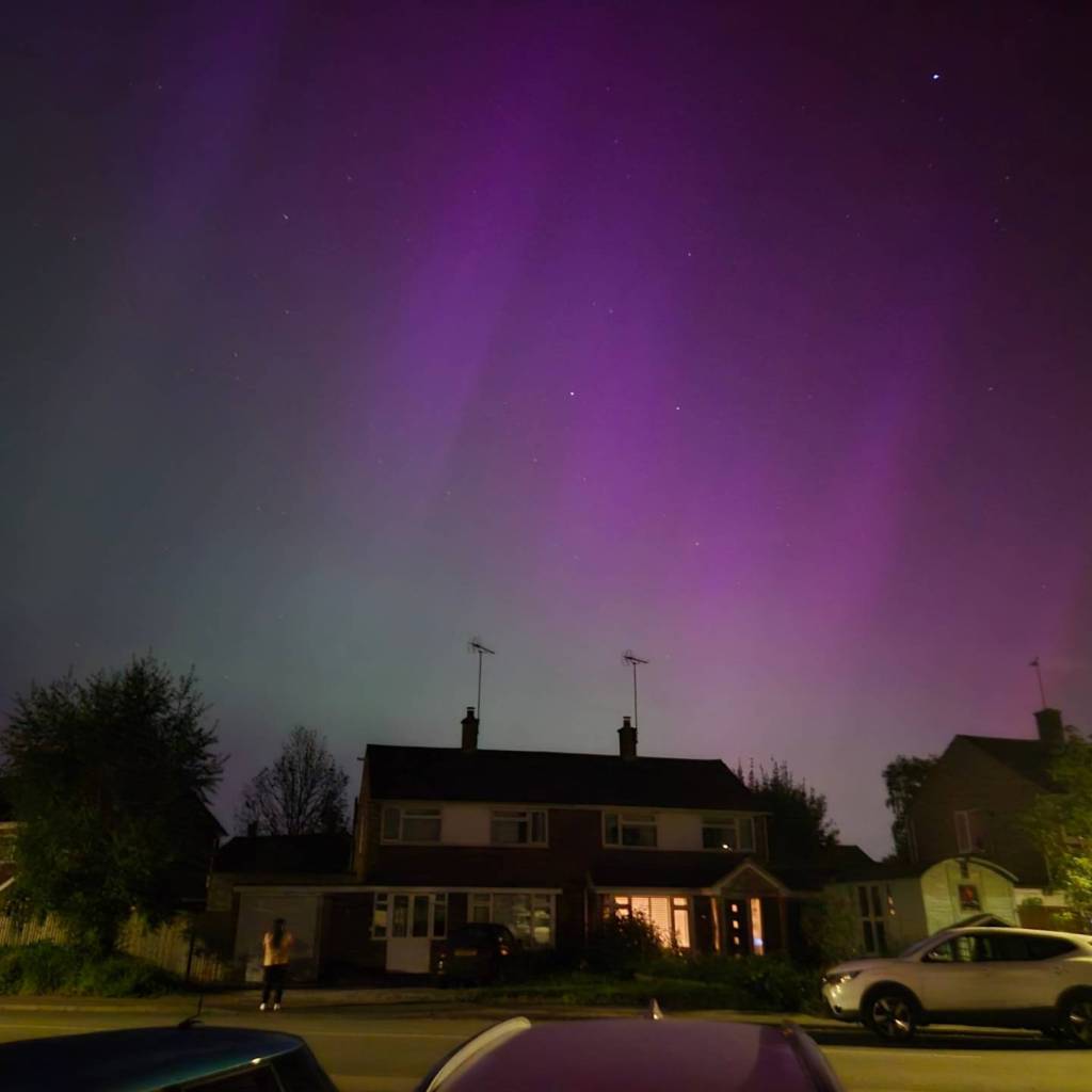 Northern lights in the UK