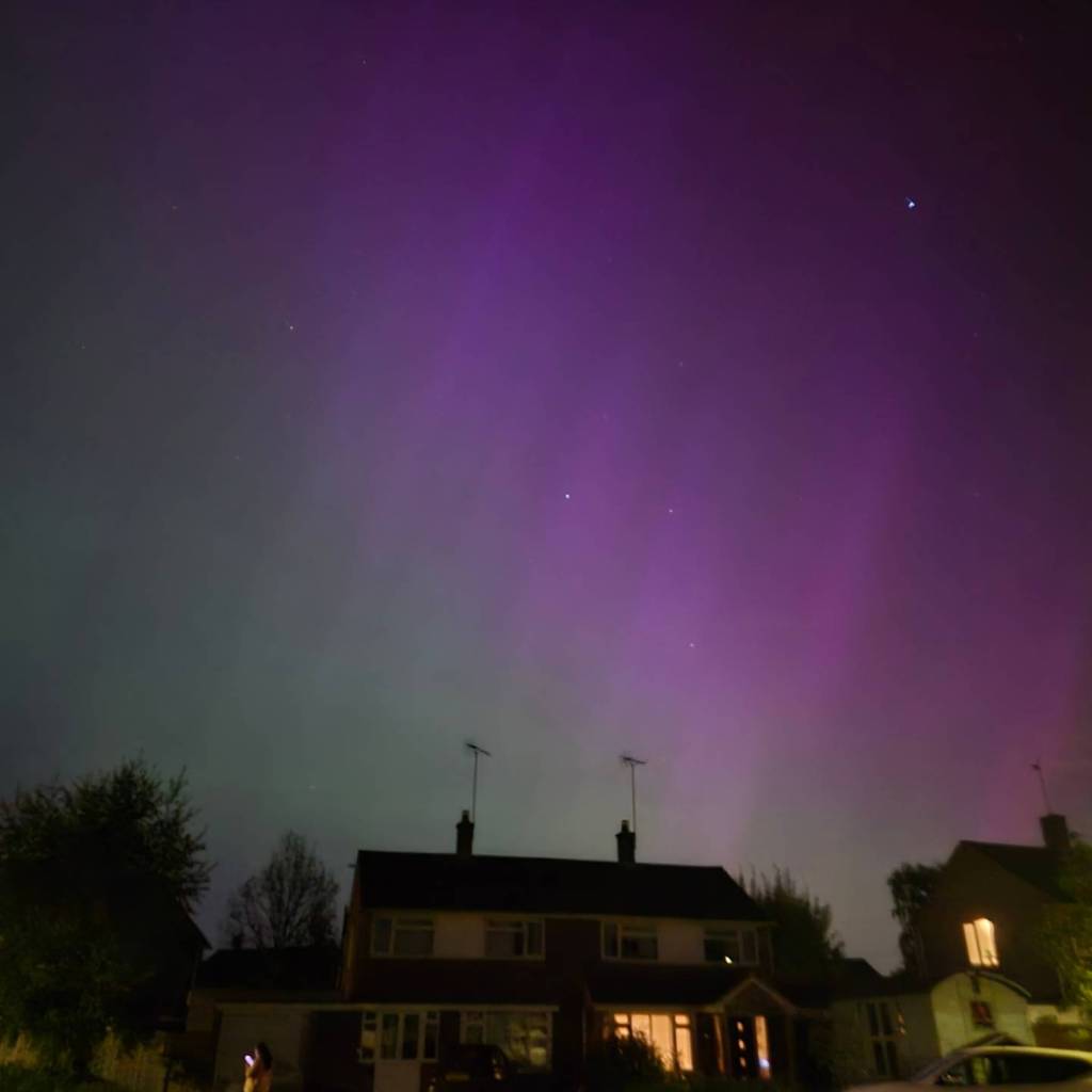 Northern lights in the UK