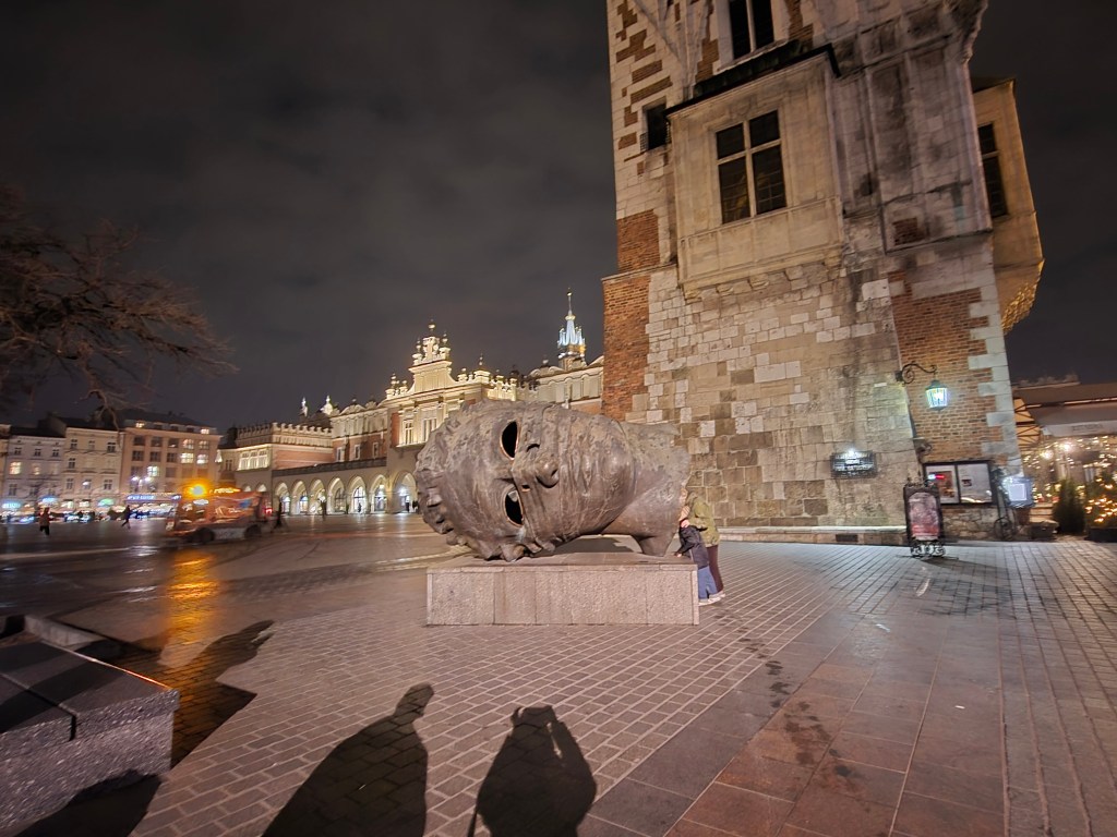 Eros Bendato sculpture, Krakow